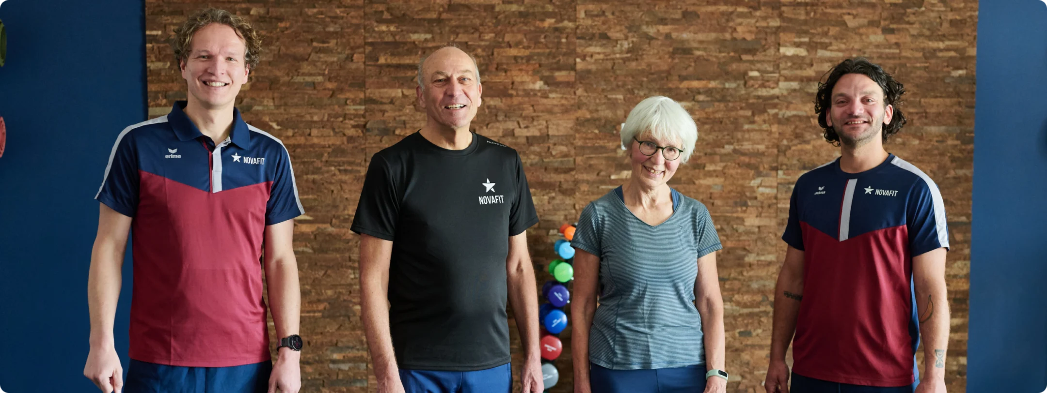 Team en leden van NOVAFIT